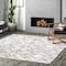 Nuloom Echo Multi Diamond Machine Washable Area Rug 4ft x 6ft BIRV74A-406 - alternate 1
